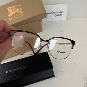 New Burberry Eyeglasses Women,Burberry Horn rim eye glasses ,NEW Burberry design